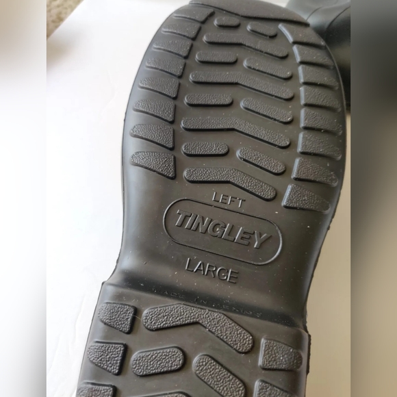 Tingley Weather Tuff Stretch Overshoes Hi Top 100% Waterproof Size Large 9.5-11 - Picture 3 of 8